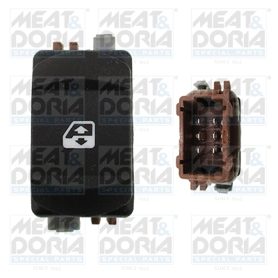 Switch, window regulator